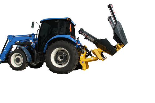 Tractor mounted tree spade